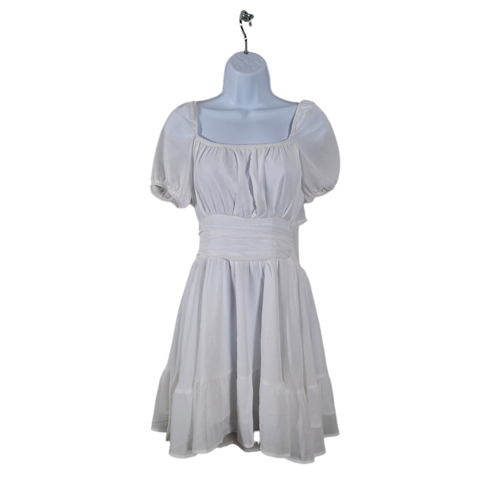 EXL White Cutout Dress